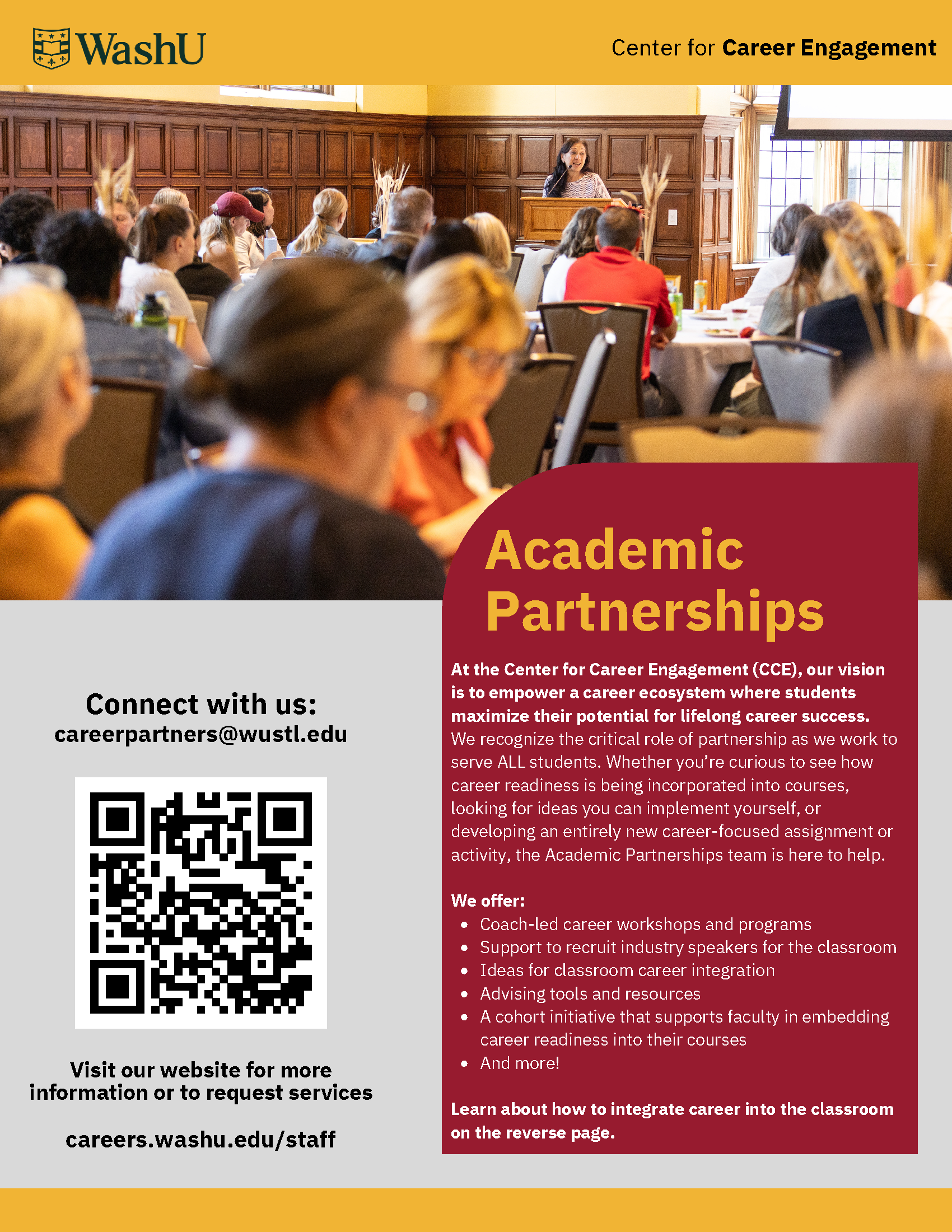 CCE Instructor flyer page 1 (details may also be downloaded as accessible pdf)