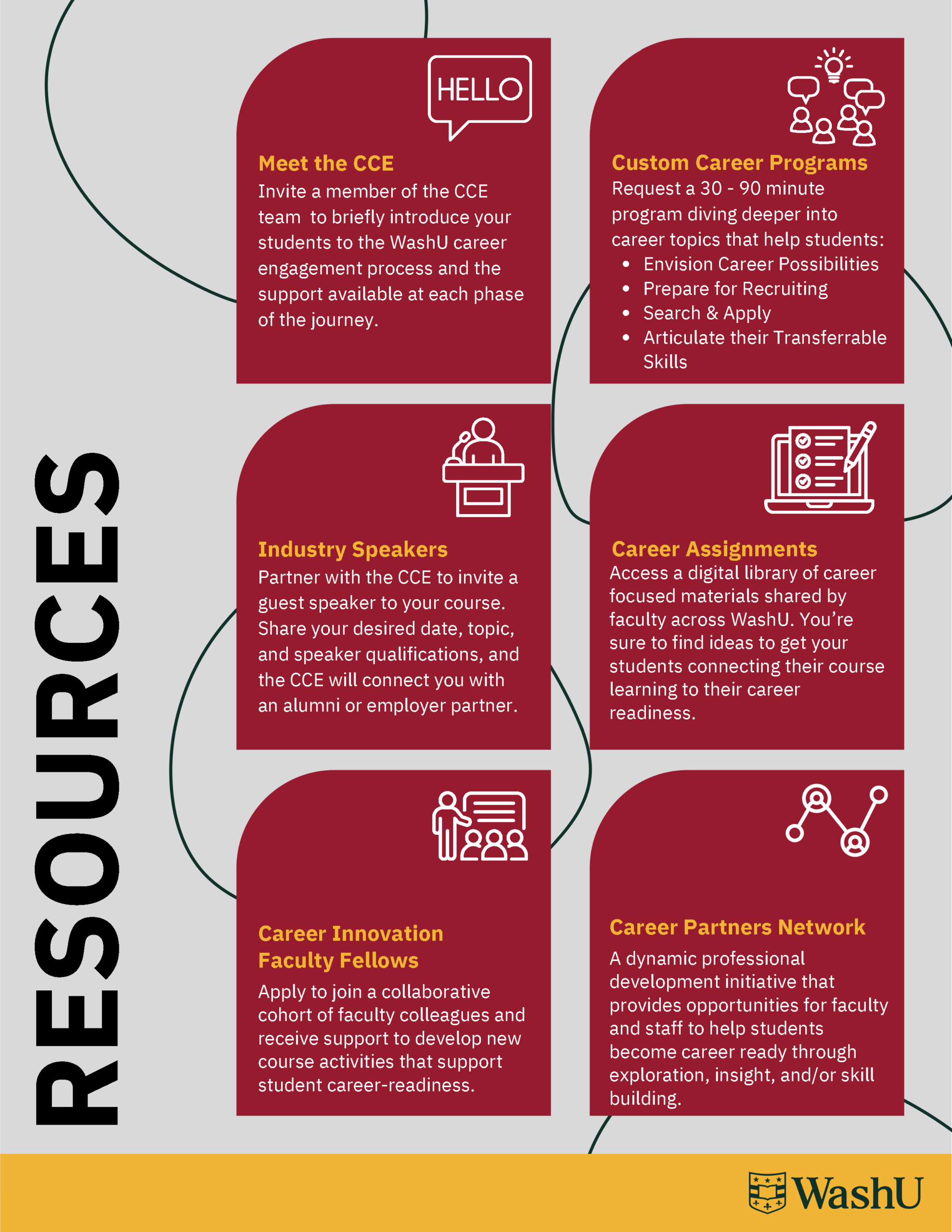 CCE Instructor flyer page 2 (details may also be downloaded as accessible pdf)